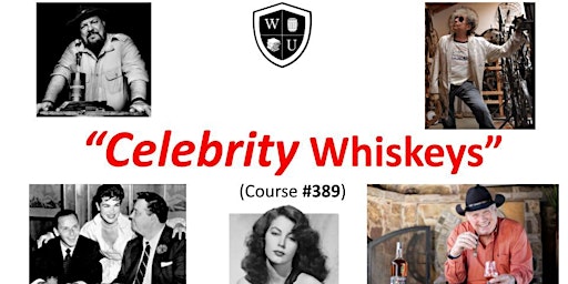Celebrity Whiskeys BYOB  (Course #389) primary image