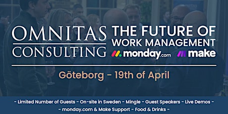 The Future of Work Management - Göteborg