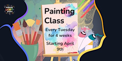 4 Week LGBT+ Painting Class primary image