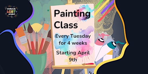 Primaire afbeelding van 4 Week LGBT+ Painting Class