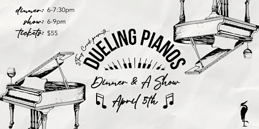 Imagem principal do evento Dueling Pianos - Dinner & A Show