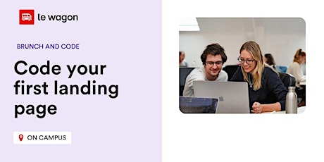 Brunch & Code : Code your first landing page