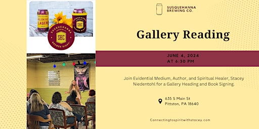 Primaire afbeelding van Susquehanna Brewing Co. Gallery Reading