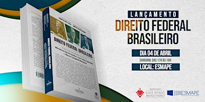 Image principale de Lançamento do Livro Direito Federal Brasileiro
