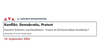 Hauptbild für 15. Berliner Mediationstag