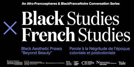Black Studies x French Studies primary image