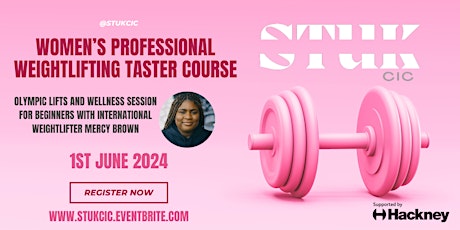 Women's Professional Weightlifting Taster Course [FOR ABSOLOUTE BEGINNERS] primary image