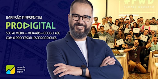Primaire afbeelding van Curso Presencial de Marketing Digital para Empreendedores em São Paulo/SP