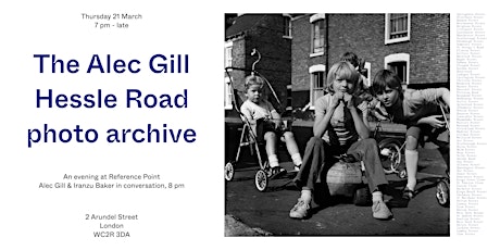 Book Event: The Alec Gill Hessle Road Archive primary image