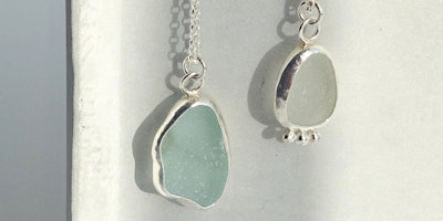 Saturday Jewellery Making: Silver Seaglass Pendant with Zoe Leavy primary image