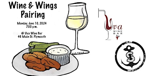 Imagem principal de Wine & Wings Pairing!