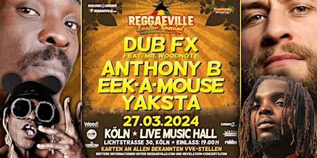 Primaire afbeelding van Reggaeville Easter Special meets Summerjam in Köln 2024
