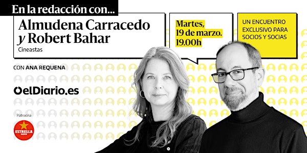 En la redacción de elDiario.es con Almudena Carracedo y Robert Bahar