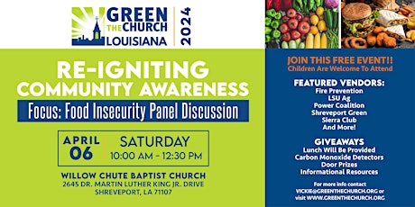 Green The Church Louisiana: Re-Igniting Community Awareness