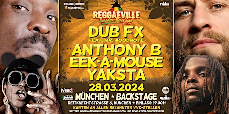 Reggaeville Easter Special in München 2024 primary image