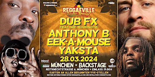 Reggaeville Easter Special in München 2024 primary image