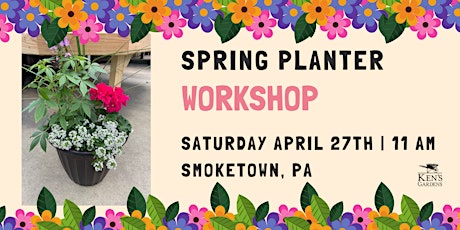 Spring Planter Workshop (Smoketown Location)