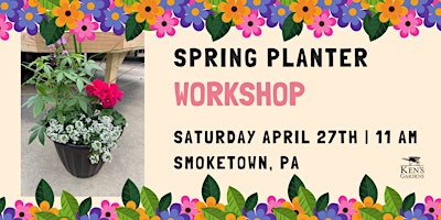 Imagem principal de Spring Planter Workshop (Smoketown Location)