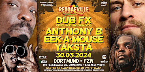 Image principale de Reggaeville Easter Special in Dortmund 2024