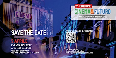 Imagem principal do evento CINEMA E FUTURO seconda edizione