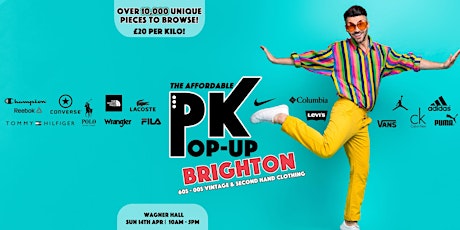 Brighton's Affordable PK Pop-up - £20 per kilo! primary image