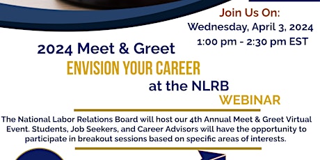 NLRB 4th Annual Virtual Meet & Greet Webinar
