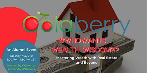 Imagem principal do evento Who Wants.... Wealth Wisdom