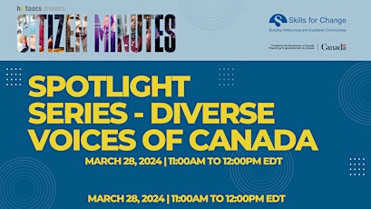 Spotlight Series: Diverse Voices of Canada