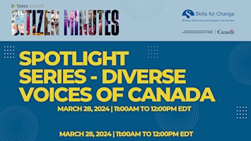 Primaire afbeelding van Spotlight Series: Diverse Voices of Canada