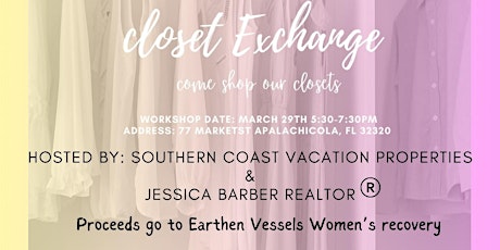 Closet Exchange benefitting Earthen Vessel Women’s Recovery