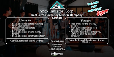 Apex Investor Corp Grand Opening Mixer