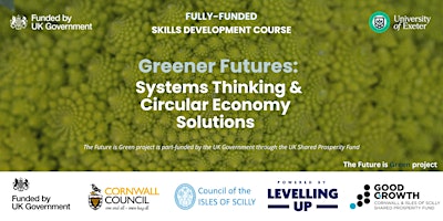 Primaire afbeelding van Greener Futures: Systems Thinking & Circular Economy Solutions