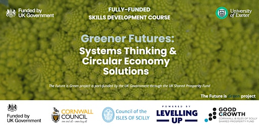 Imagem principal de Greener Futures: Systems Thinking & Circular Economy Solutions