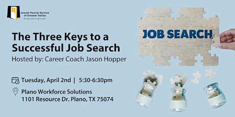 The Three Keys to a Successful Job Search