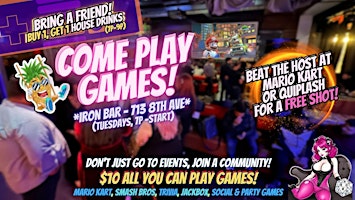 Immagine principale di Tuesday Night Social Gaming Mixer (Nerds/Kinks/Lifestyle/D&D/Video Games) 