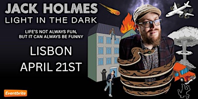 Primaire afbeelding van Lisbon English Comedy: Jack Holmes - Light in the Dark