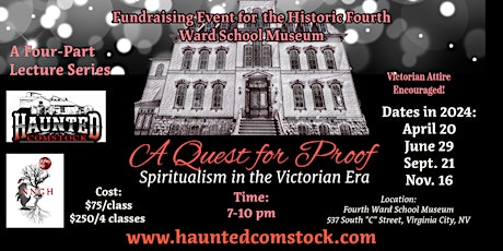 A QUEST FOR PROOF: SPIRITUALISM IN THE VICTORIAN ERA - COMPLETE COURSE