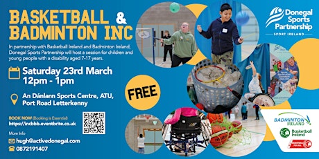 Basketball & Badminton INC - March 23rd primary image