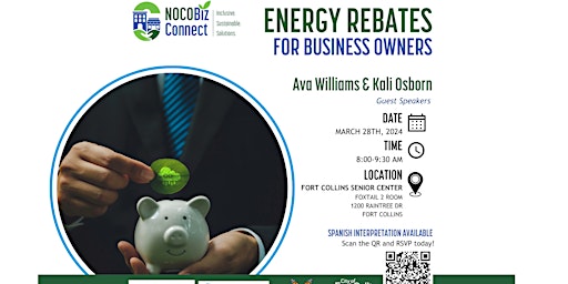 Energy Rebates for Biz Owners/Descuento de Energía para Negocios primary image