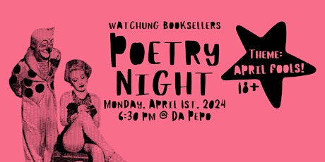 Poetry Night | April 1st