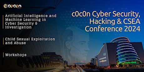 c0c0n  Cyber Security, Hacking & CSEA Conference 2024