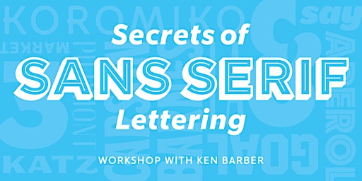 Hauptbild für Secrets of Sans Serif Lettering