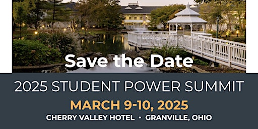 Imagem principal do evento 2025 Student Power Summit