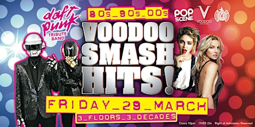 Hauptbild für VOODOO SMASH HITS feat DAFT PUNK TRIBUTE BAND