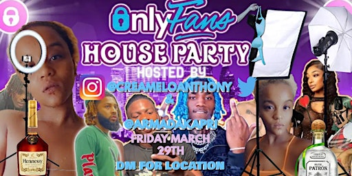 ǑnlyFans House Party Hosted By Creamelo Anthony & Armada Kapri primary image