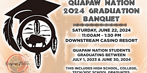 Imagem principal de Quapaw Nation  2024 Graduation Banquet