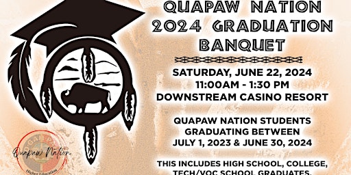 Imagem principal do evento Quapaw Nation  2024 Graduation Banquet