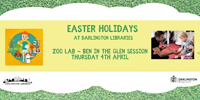 Imagem principal de Darlington Libraries: Zoo Lab (1:30pm Dton)