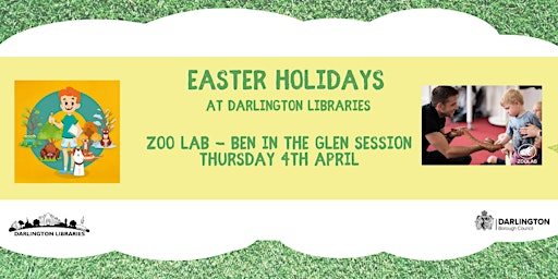 Imagem principal do evento Darlington Libraries: Zoo Lab (1:30pm Dton)