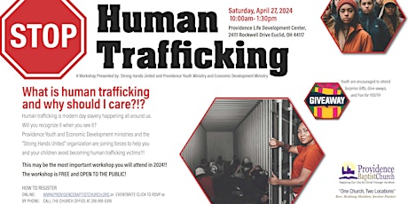 FREE HUMAN TRAFFICKING WORKSHOP